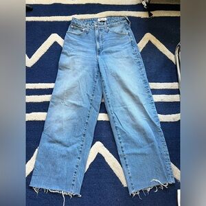 MADEWELL Wide-Leg Jeans
